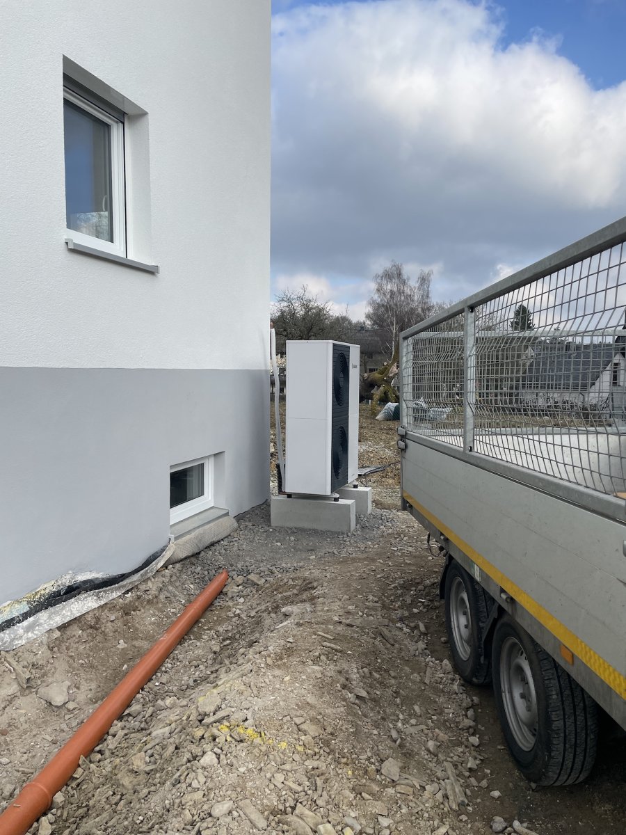 Außengerät Heizung